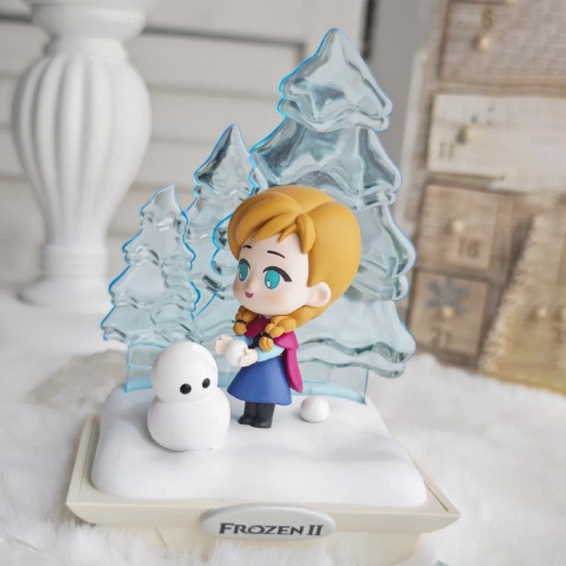 52TOYS Disney Frozen II Aurora Dream Blind Box Figure with LED Base Light