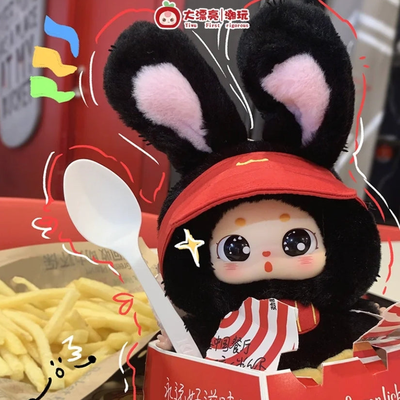 Chubby Bean Plush Blind Box – What Should I Eat Today? US Seller Fast Ship