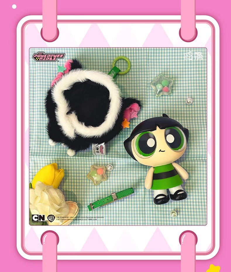 TOP TOY Powerpuff Girls Cloak Plush Figures Blind Box