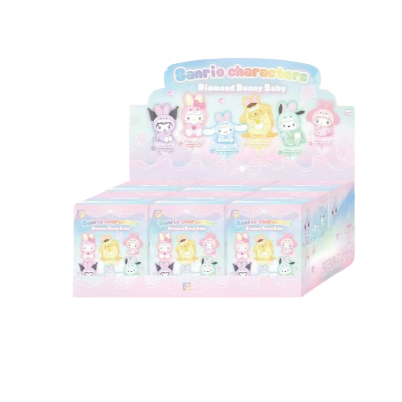 TOPTOY Sanrio Diamond Bunny Baby Vinyl Plush Blind Box (1pc / Case of 6)