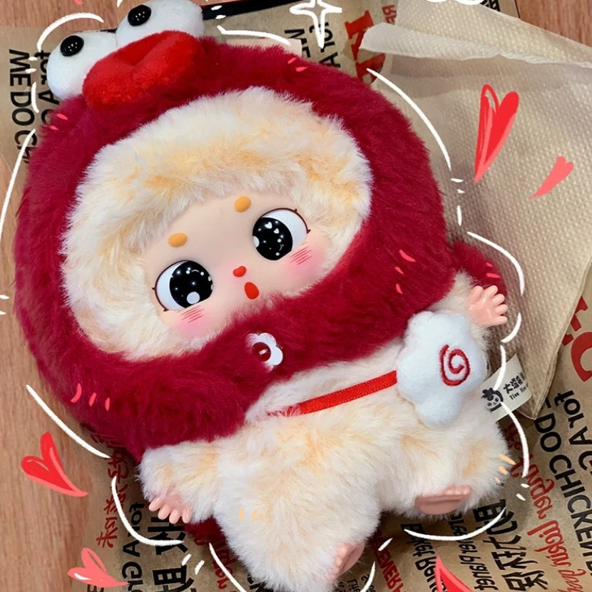 Chubby Bean Plush Blind Box – What Should I Eat Today? US Seller Fast Ship
