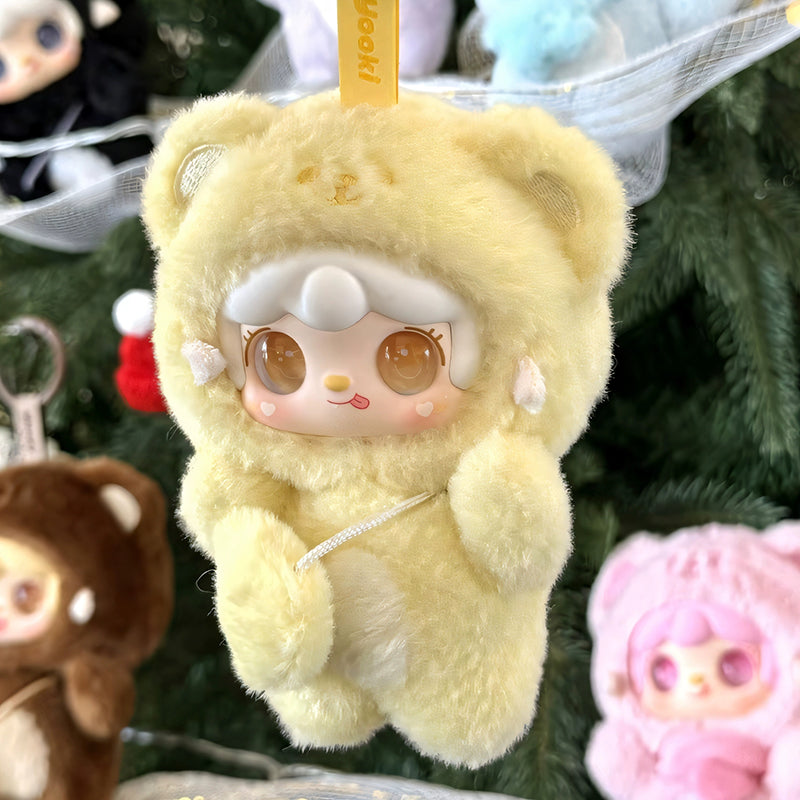 Yooki Take a Bite of Bear Blind Box Plush Keychain Blind Box Cute Collectible