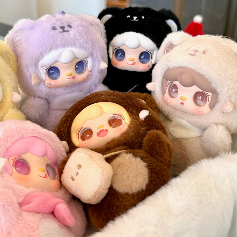 Yooki Take a Bite of Bear Blind Box Plush Keychain Blind Box Cute Collectible