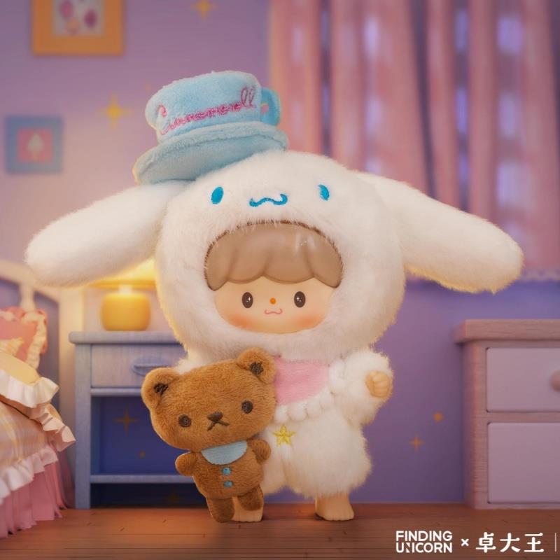 F.UN zZoton Sanrio Love-League Buddies Blind Box Plush Doll