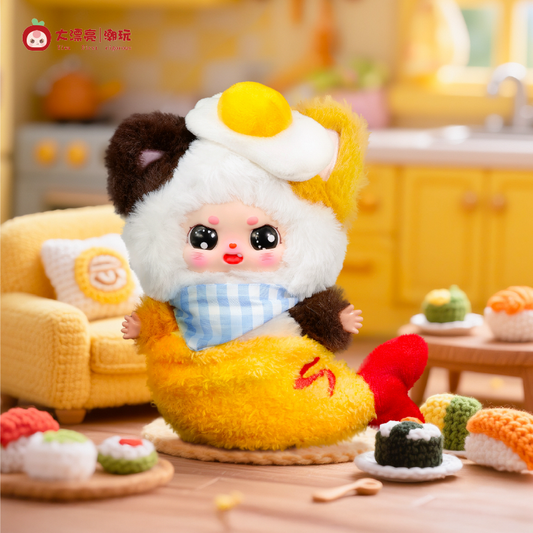 Chubby Bean Plush Blind Box – What Should I Eat Today? US Seller Fast Ship