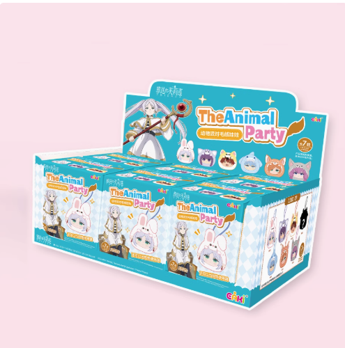 EAKI Frieren Animal Party 4.7 in Soft Vinyl Plush Blind Box | US Seller