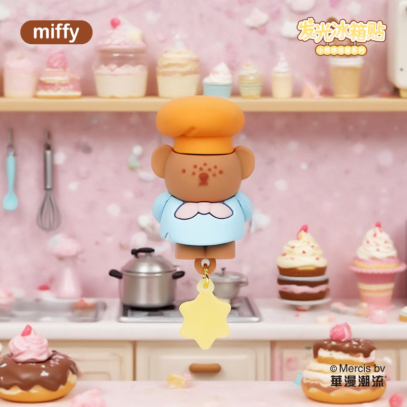 Miffy Boris Bear Bakery Glow Fridge Magnet Blind Box – US Seller