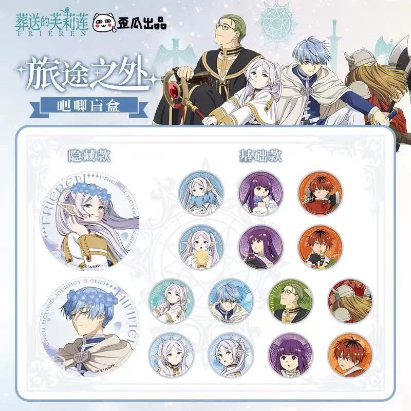 Frieren Beyond Journey’s End Blind Bag Can Badge 65mm Button Pin (Random)