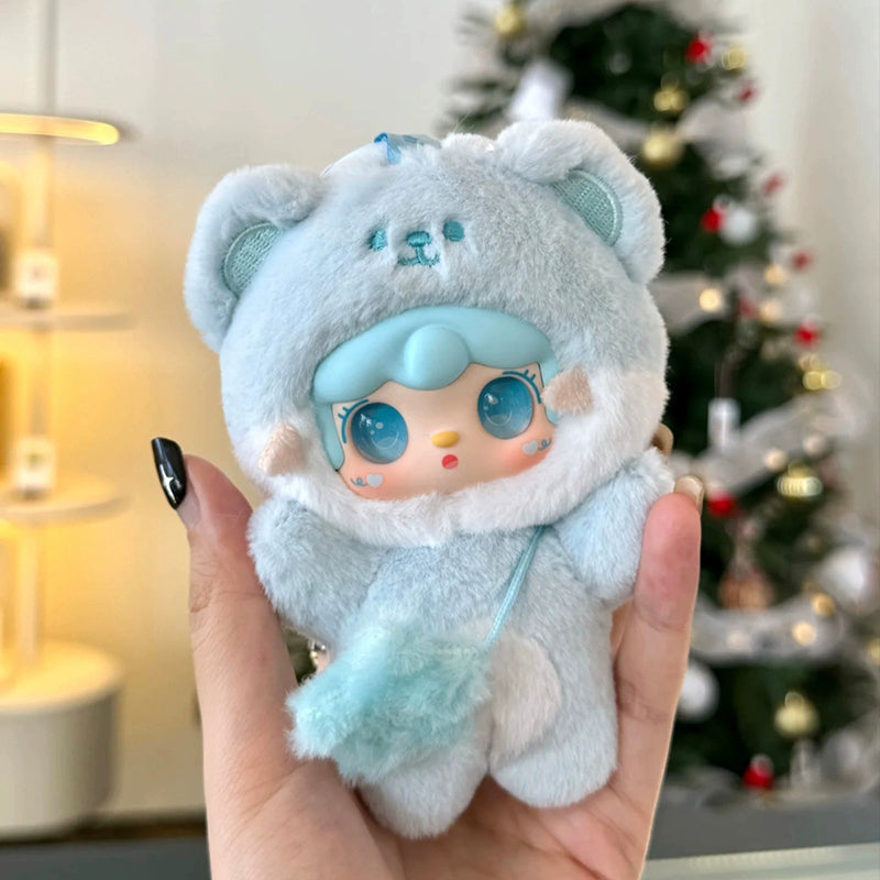 Yooki Take a Bite of Bear Blind Box Plush Keychain Blind Box Cute Collectible