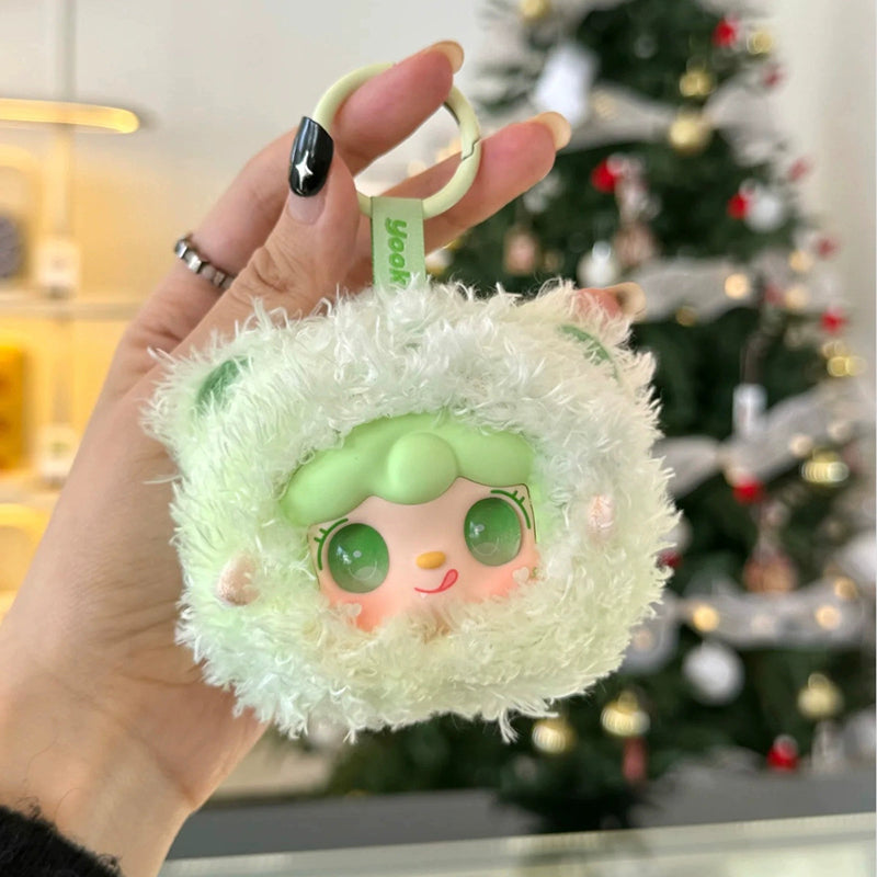 Yooki Take a Bite of Bear Blind Box Plush Keychain Blind Box Cute Collectible