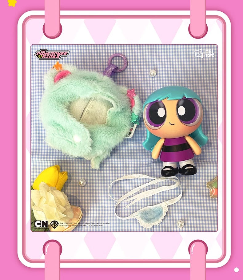 TOP TOY Powerpuff Girls Cloak Plush Figures Blind Box