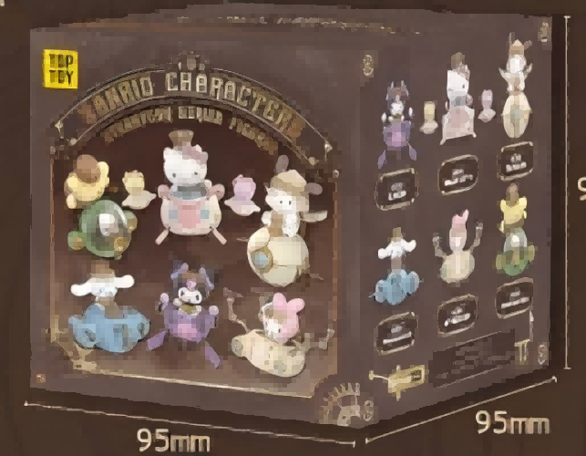 TOP TOY Sanrio Steampunk Series Figures Blind Box