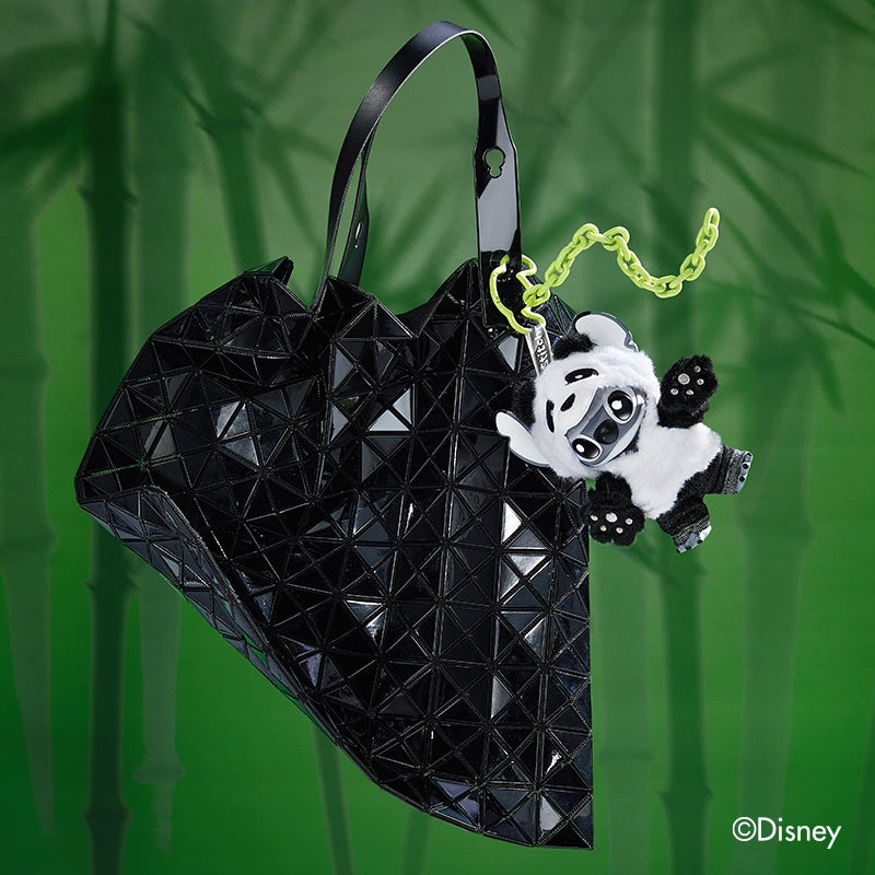 MINISO Disney Stitch GenZ Street Panda Plush Keychain 6.1" Vinyl Limited