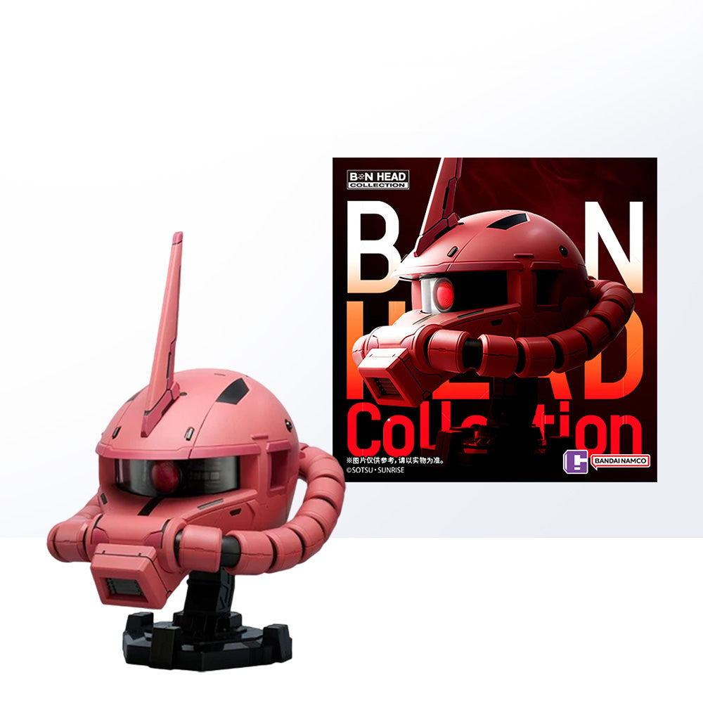 Bandai BN Head Collection Vol.3 MS-06S Zaku II Char Custom Helmet US SELLER Authentic