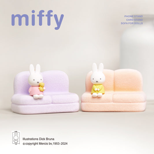 Miffy Sofa Stand Blind Box Series 2 – Phone/Doll Holder | US Seller