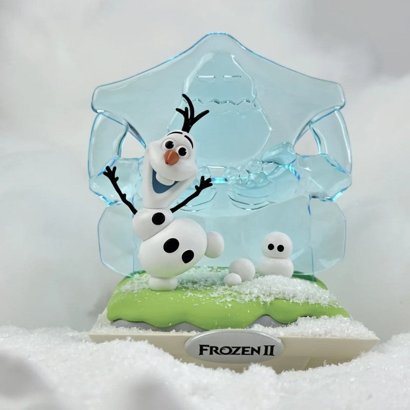 52TOYS Disney Frozen II Aurora Dream Blind Box Figure with LED Base Light