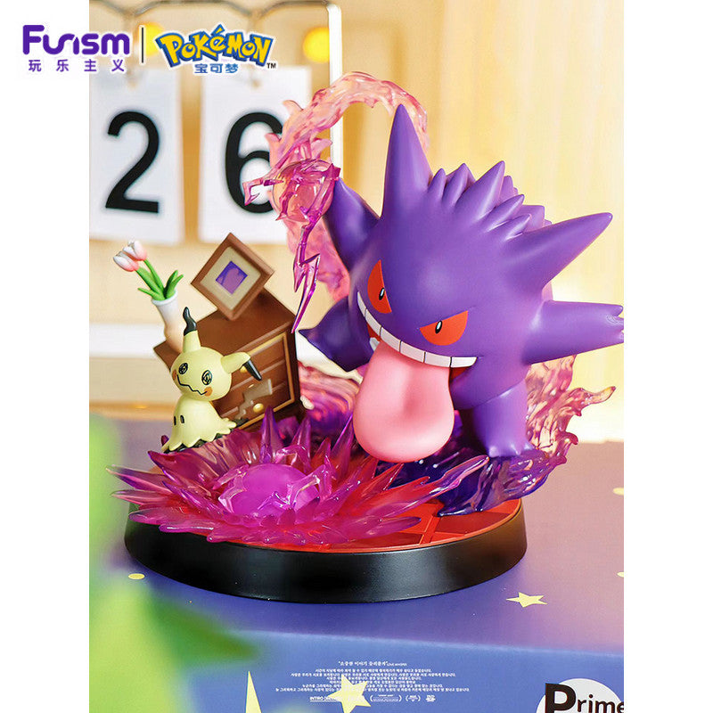 FUNISM Medium-Sized Partner Series Figurine - Gengar & Mimikyu