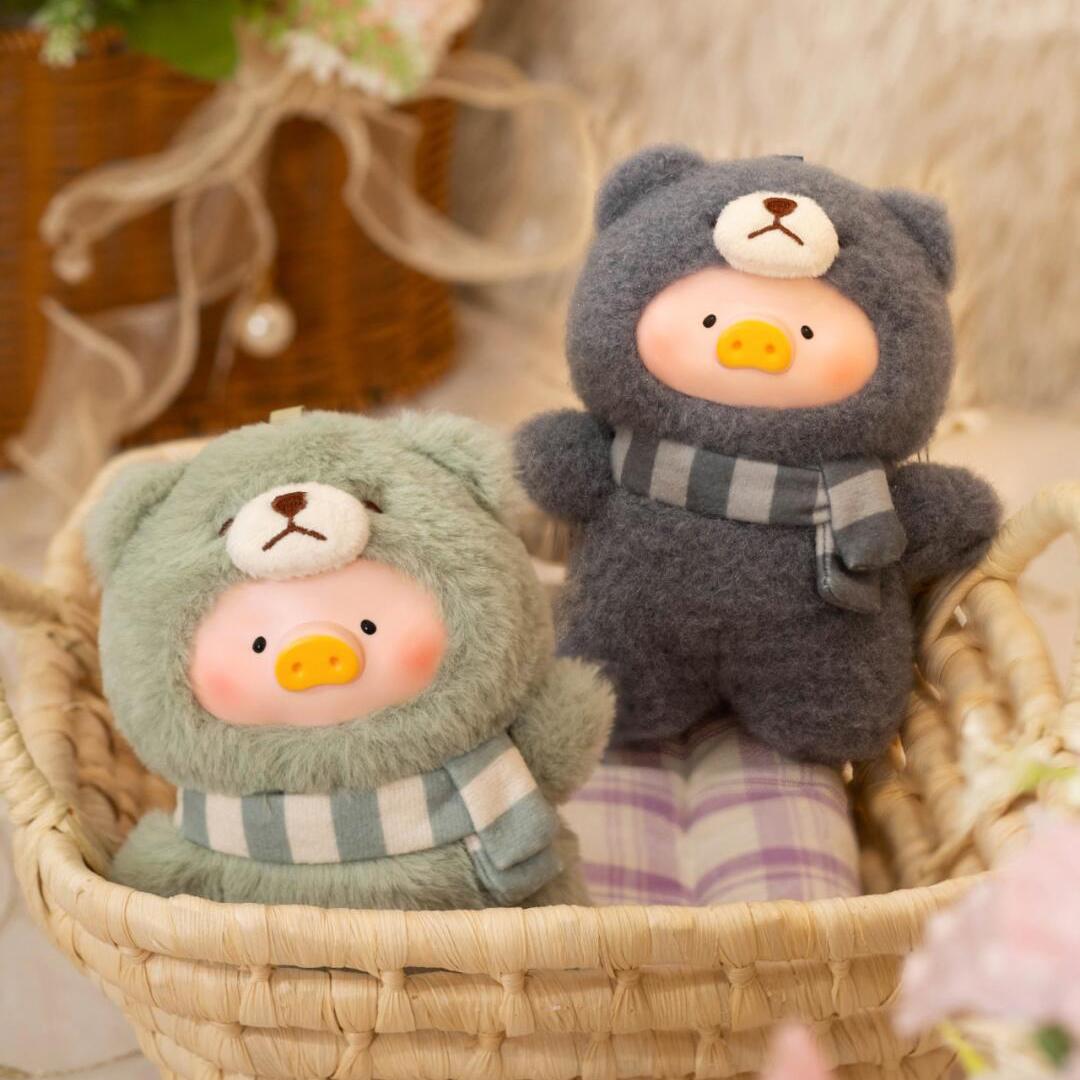 TOYZERO+ Lulu The Piggy Joyful Time Series Plush Toys Blind Box Cute Keychain Gift