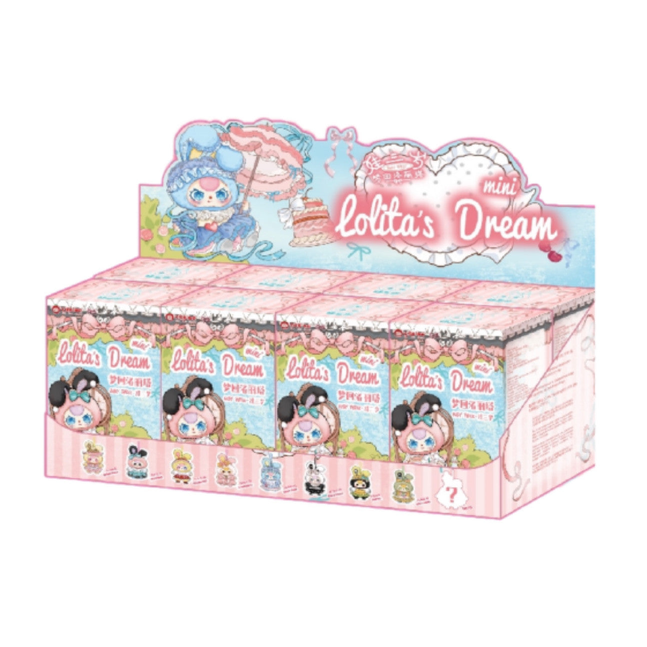 Baby Three Lolita’s Dream Mini Blind Box Plush Vinyl Figure Cute Lolita Style Collectible
