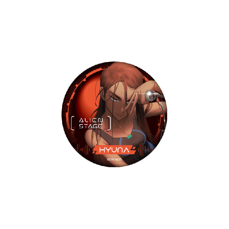 Official Alien Stage Sweet Dream Cafe Glitter Badge – Mizi Sua Till Ivan Luka Hyuna