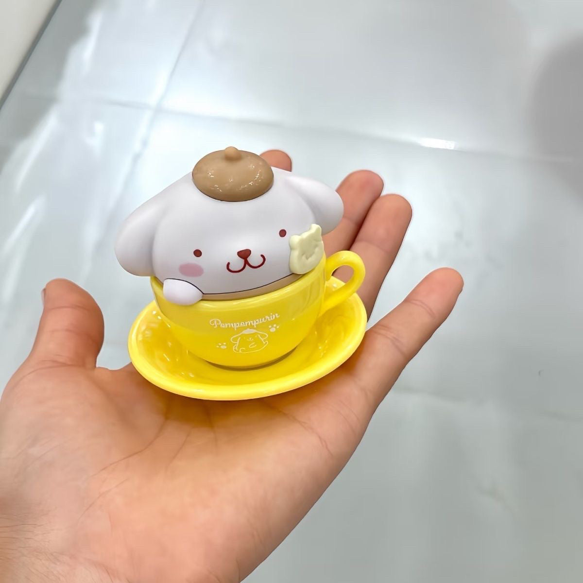Bandai Namco Miniatures Sanrio Latte Cafe Blind Box Candy Toy Figure