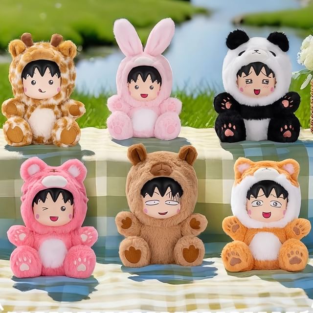 Sakura Chibi Maruko Chan Dress-up Party Plush Series Blind Box US Ship