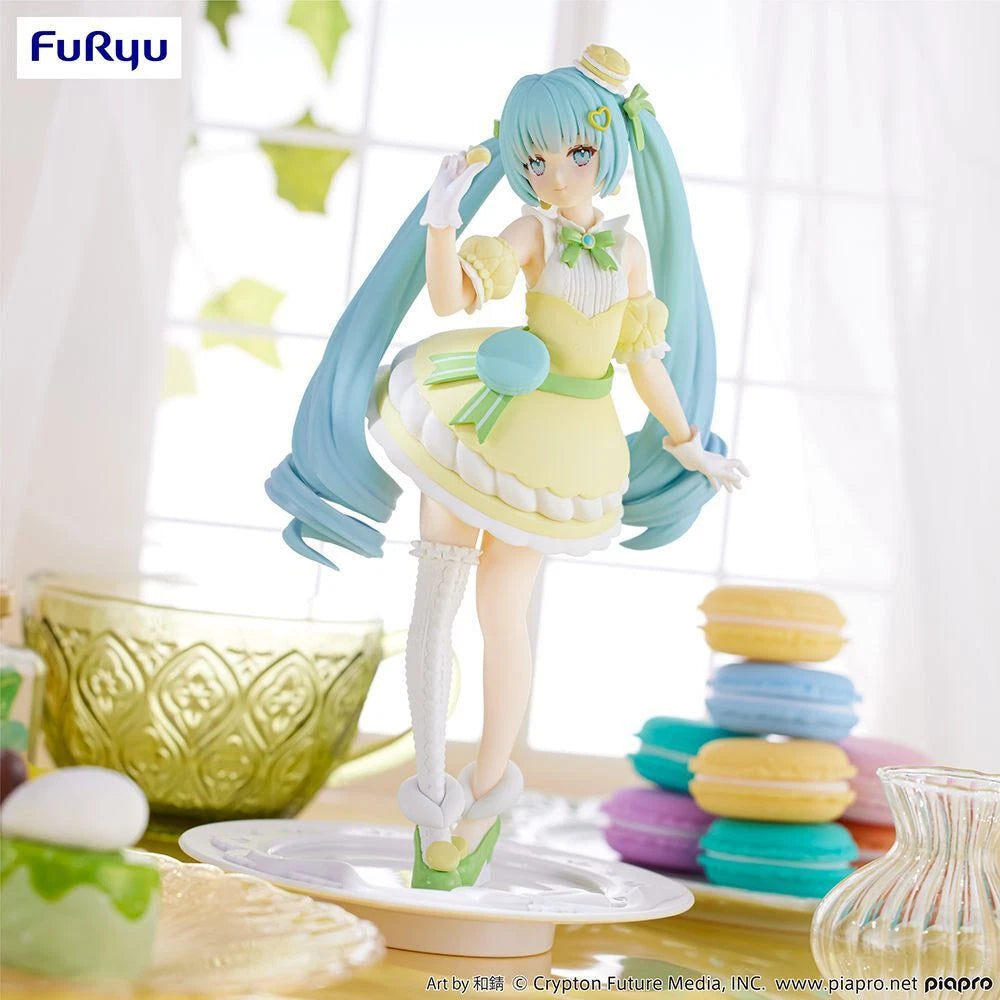 Hatsune Miku Exceed Creative SweetSweets Series Macaroon Citron ver. Figure