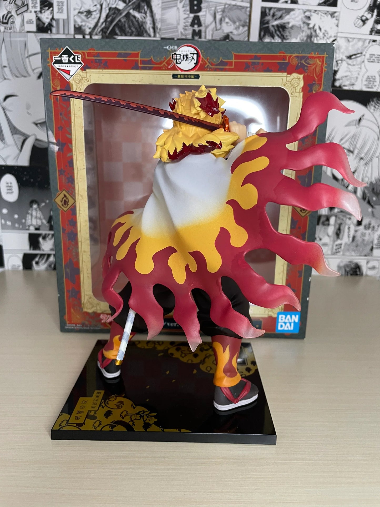 BANDAI Ichiban Kuji Demon Slayer Rengoku Kyojuro Figure LAST ONE Prize Japan Import