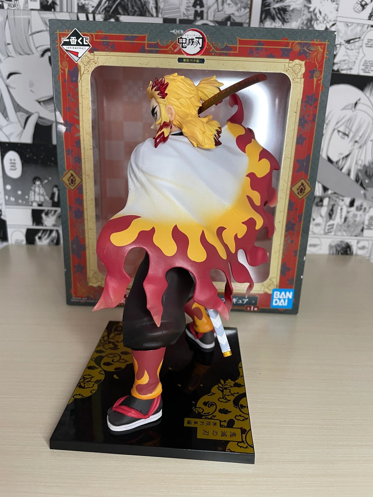 BANDAI Ichiban Kuji Demon Slayer Rengoku Kyojuro Figure LAST ONE Prize Japan Import