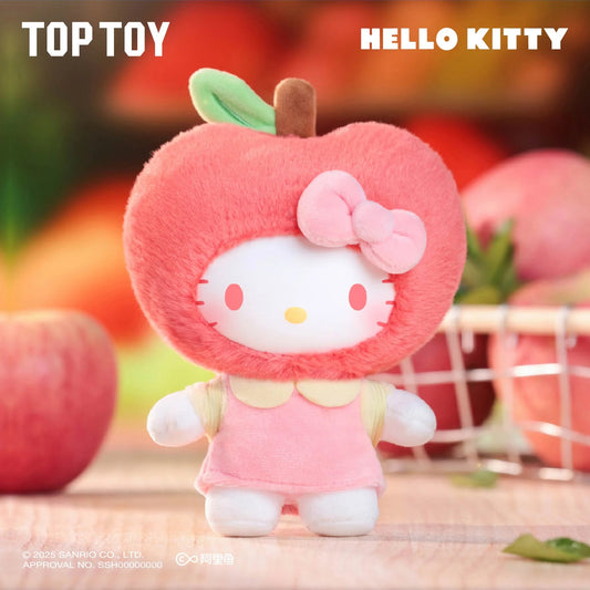 TOP TOY Hello Kitty Fruity Paradise Vinyl Plush Keychain Gift Blind Box