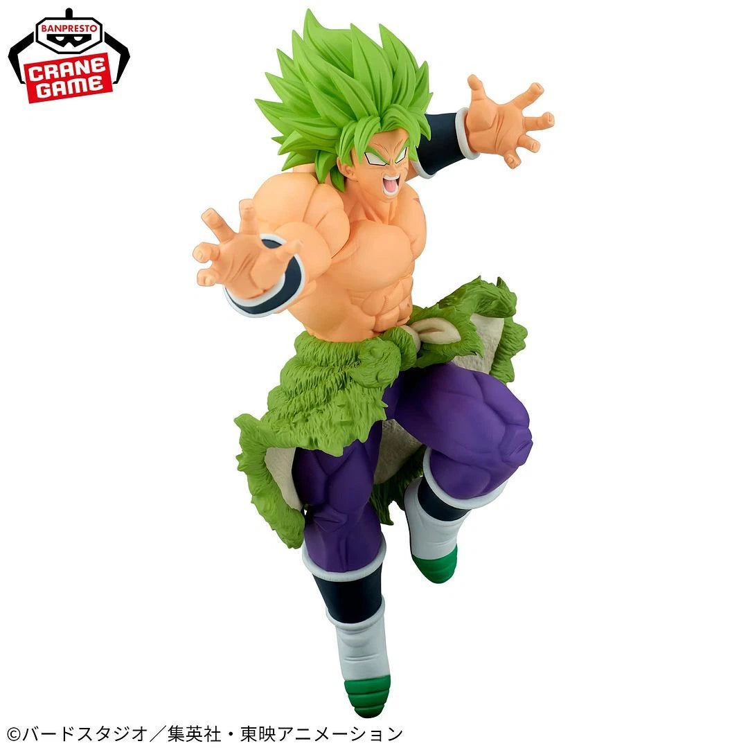 BANDAI Dragon Ball Super Match Makers Super Saiyan Broly Figure by Banpresto