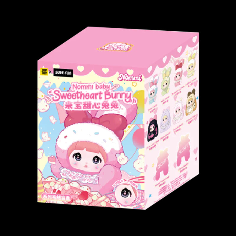 TOP TOY Nommi Baby Sweetheart Bunny Plush Blind Boxes 100% Authentic