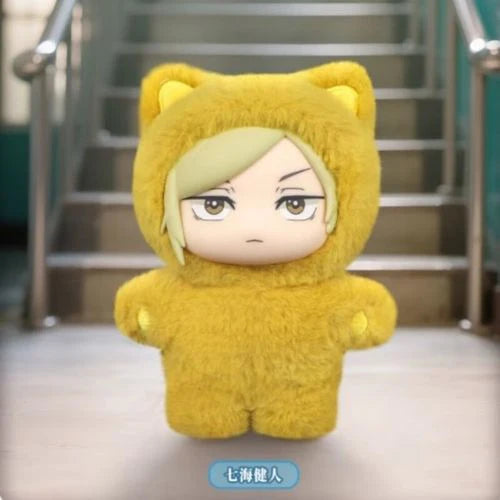 EAKI Jujutsu Kaisen Cat Ear Plushie Series Keychains Gift Blind Box