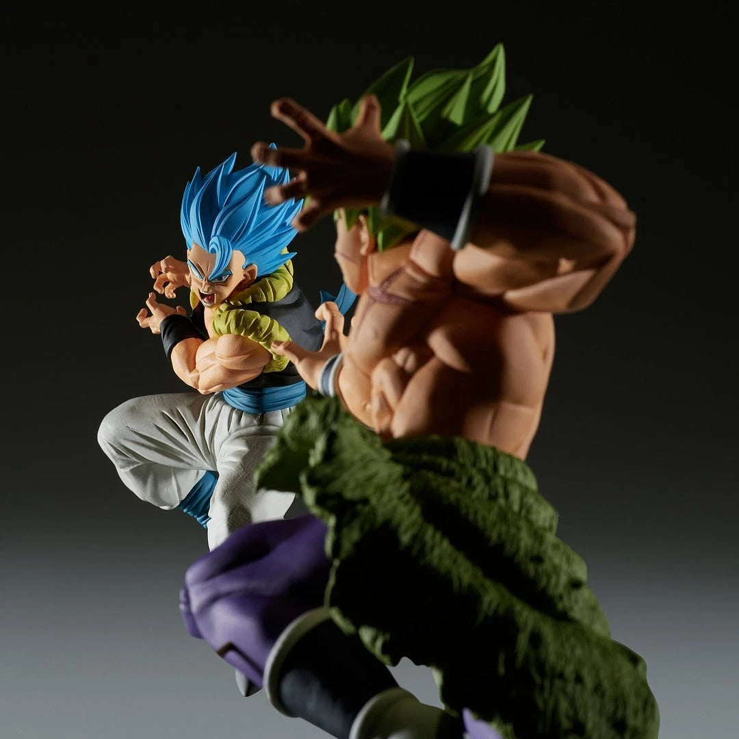 BANDAI Dragon Ball Super Match Makers Super Saiyan Broly Figure by Banpresto