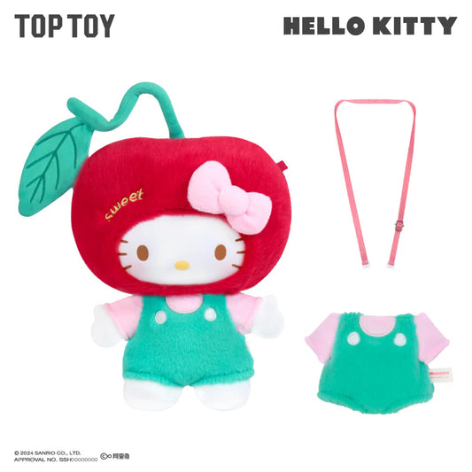 TOP TOY × Sanrio Hello Kitty Cherry Vinyl Plush 7" – Box Damage Discount