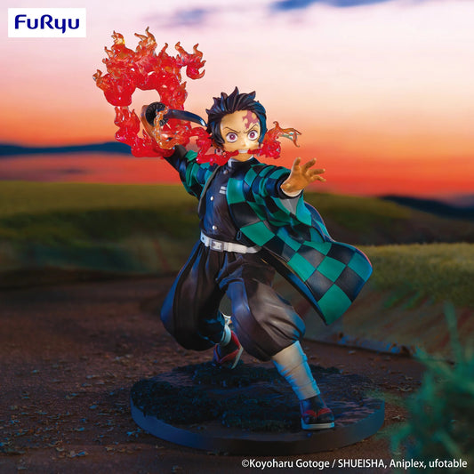 FuRyu Demon Slayer Tanjiro Kamado Excood Figure – Box Damage / Special Price