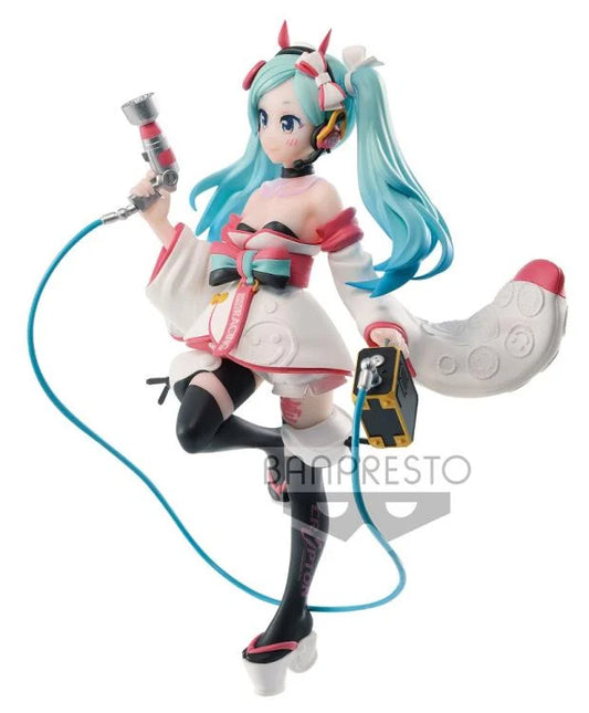 Authentic Banpresto Espresto Hatsune Miku Racing 2020 Kimono Ver. Figure US Ship
