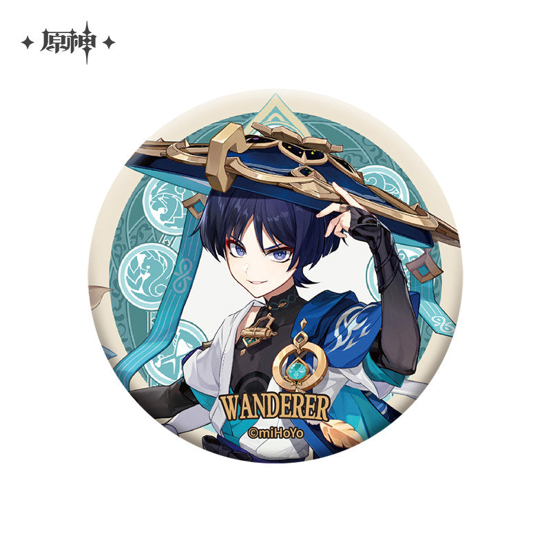 Genshin Impact Sumeru City Wanderer character badge