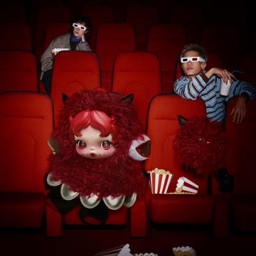 POP MART SKULLPANDA You Found Me! Series Plush Doll Pendant