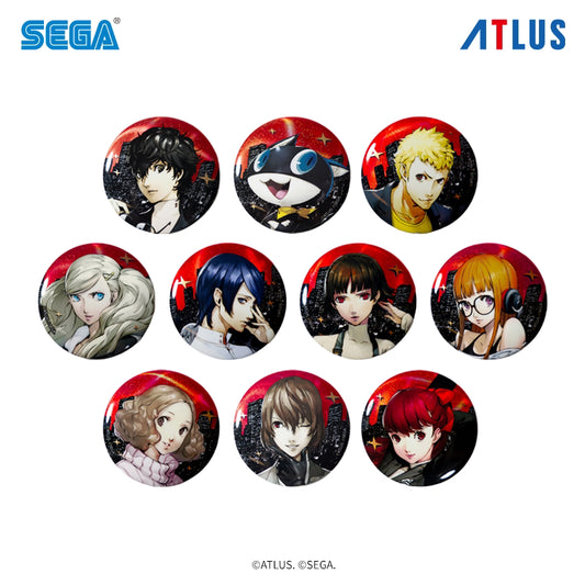 All ten Persona 5 Royal Type B badge designs