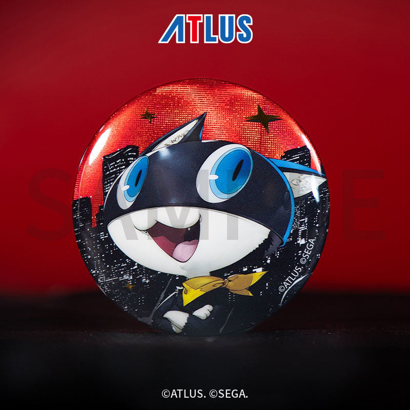 Persona 5 Royal Type B Morgana badge close-up