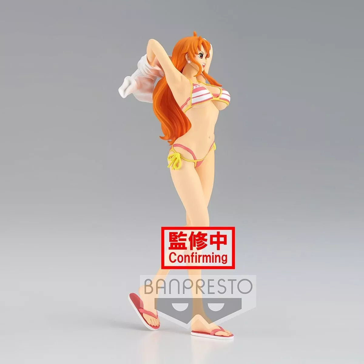 BANPRESTO ONE PIECE - GRANDLINE GIRLS ON VACATION - NAMI - B:Pink ver. - OtakuPop