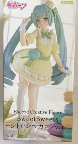 Hatsune Miku Exceed Creative SweetSweets Series Macaroon Citron ver. Figure