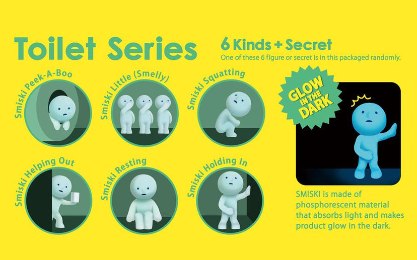 SMISKI Toilet Series official figure details
