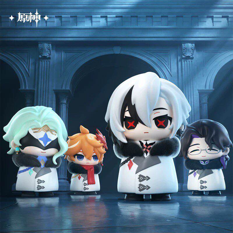 Genshin Impact Fatui Harbingers Chibi Blind Box Figure by HeyDolls