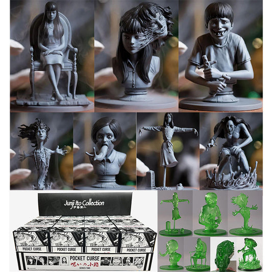 Junji Ito Pocket Curse Series 2 Horror Mini Figure Blind Box