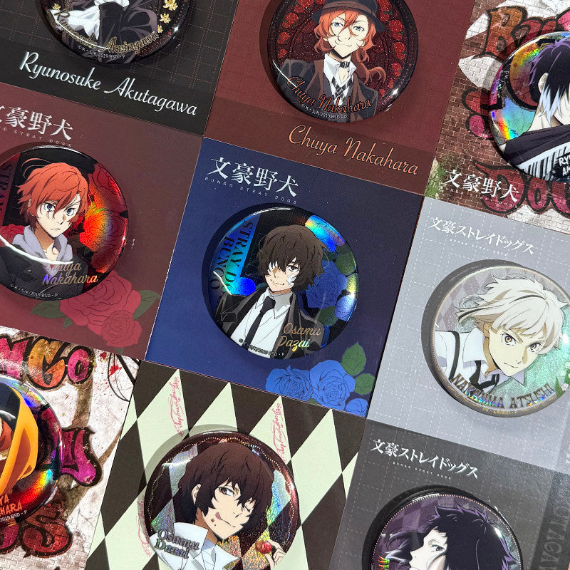 Bungo Stray Dogs Official Double Flash Glitter Pin BSD