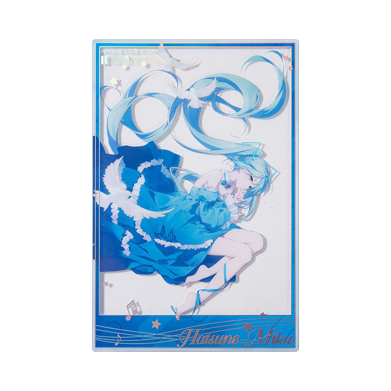 Hatsune Miku Dreamscape Transparent Acrylic Art Card Official