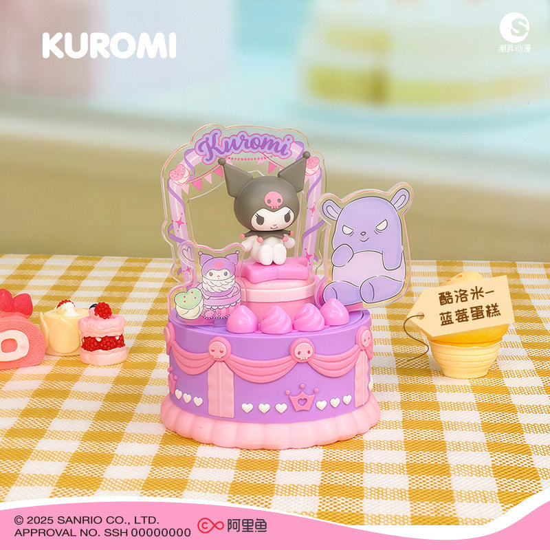 CS Sanrio Sweet Bakery Blind Box LED Figure Desk Display Collectible