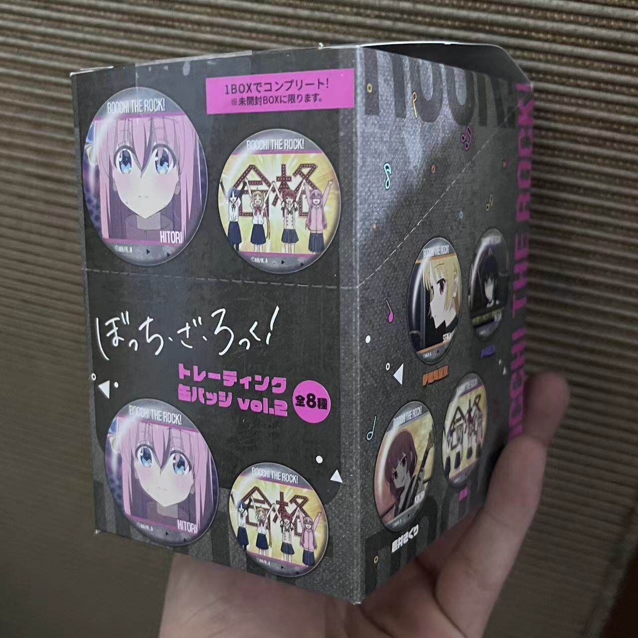 Bocchi the Rock Trading Can Badge Vol.2 Anime Pin Single / Case Pack 8pcs